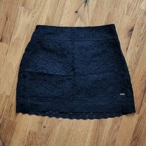 Hollister Lace Mini Skirt